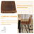 63" Wood Rectangle Dining Table Set, Farmhouse Kitchen Table Set For People-112015468-112547307