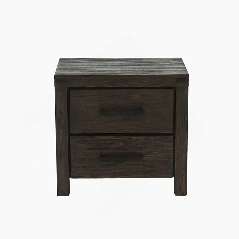 Table de chevet 2 tiroirs