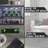 Wine Cabinet Coffee Table with Power Socket and LED Light