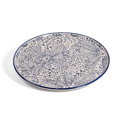 Marlow Home Co. Gaia Ceramic Round Serving Platter