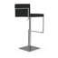 Even Plus Upholstered Adjustable Stool with Swivel Base-10395286