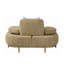 Chaise longue surdimensionnée Modena avec accoudoirs et dossier réglables.