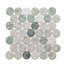 Carreau de mosaïque en verre 2 po x 2 po Eterna Big Penny-131483612