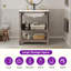 Meuble-lavabo simple avec rangement Chimira, gris rustique-1945398609-1934743384