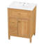 Meuble-lavabo compact de 24 pouces avec rangement-512049402