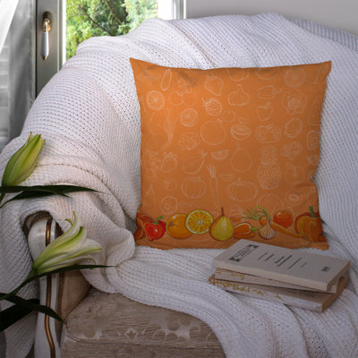 Coussin intérieur/extérieur fruits et légumes