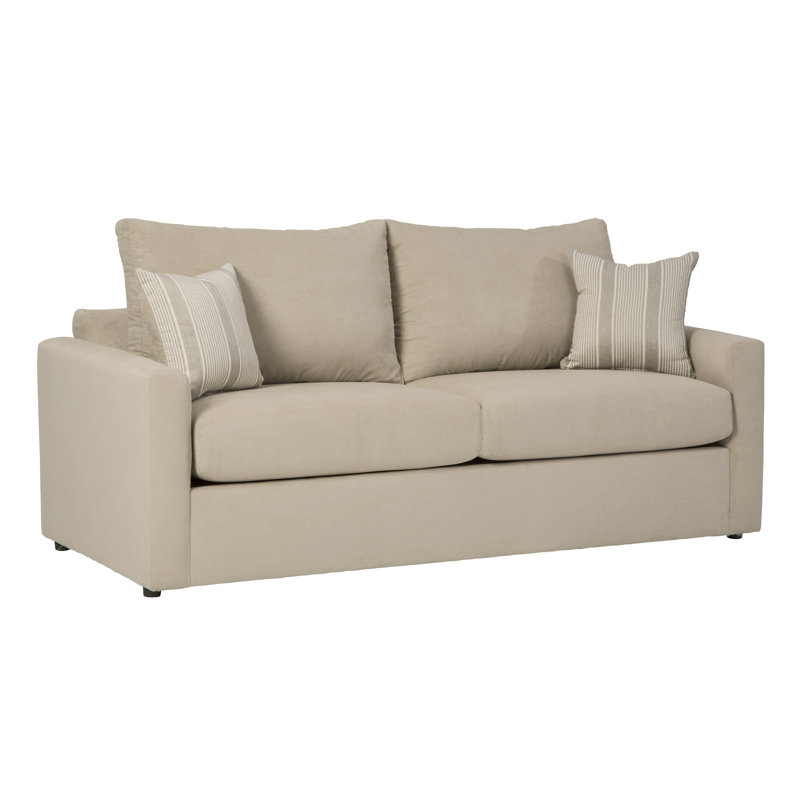 Upholstered Sleeper Sofa, 35" H x 77" W x 35" D