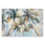 Plaque murale palmes qui se balancent avec des nuages doux, design par Ramona Murdock-1694953172