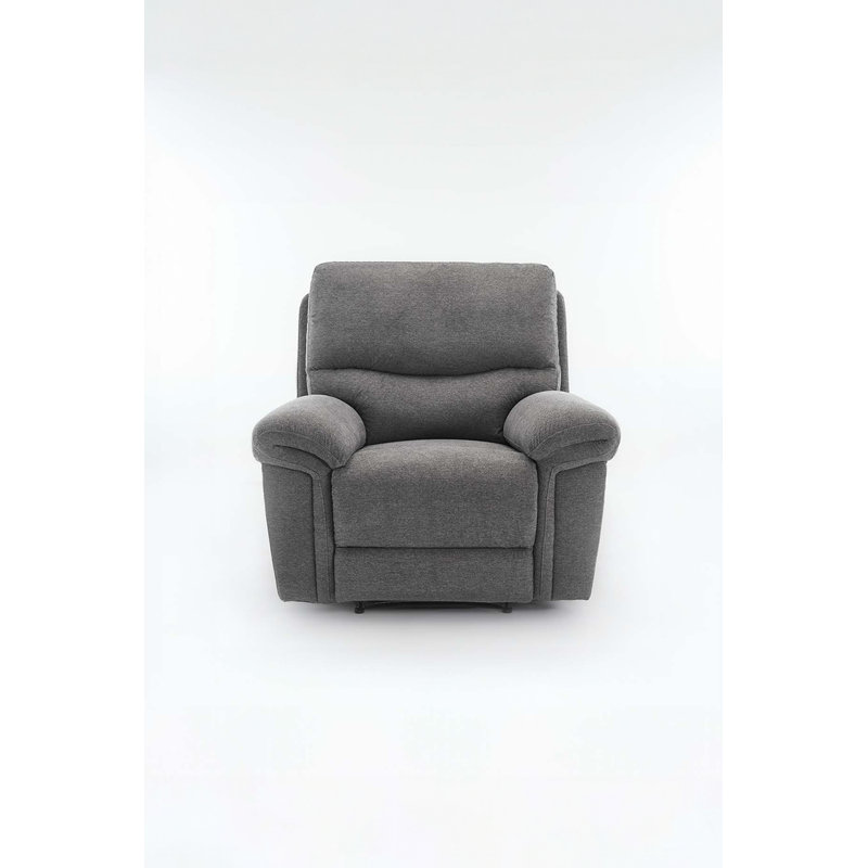 Okemah 36.6cm Wide Standard Recliner, Dark Grey