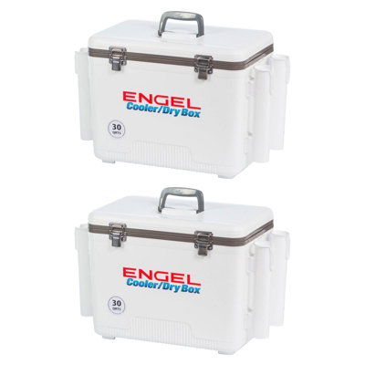 Engel Coolers 30 Qt. 48 Can Lightweight Insulated Mobile Cooler Drybox