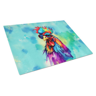 Planche à découper en verre Hippie