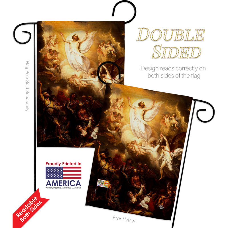 Ensemble de drapeaux en polyester 18,5 x 13 po The Ascension