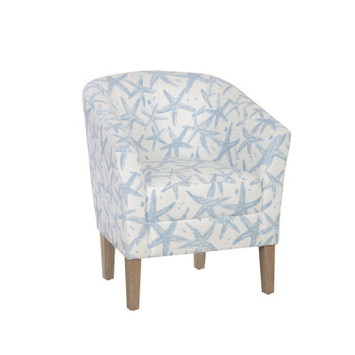 Simon Blue Starfish Club Chair