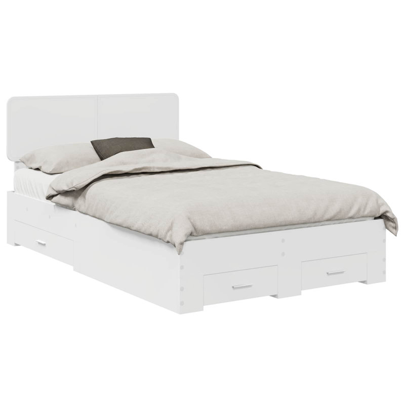 Bed, Small Double (4'), White