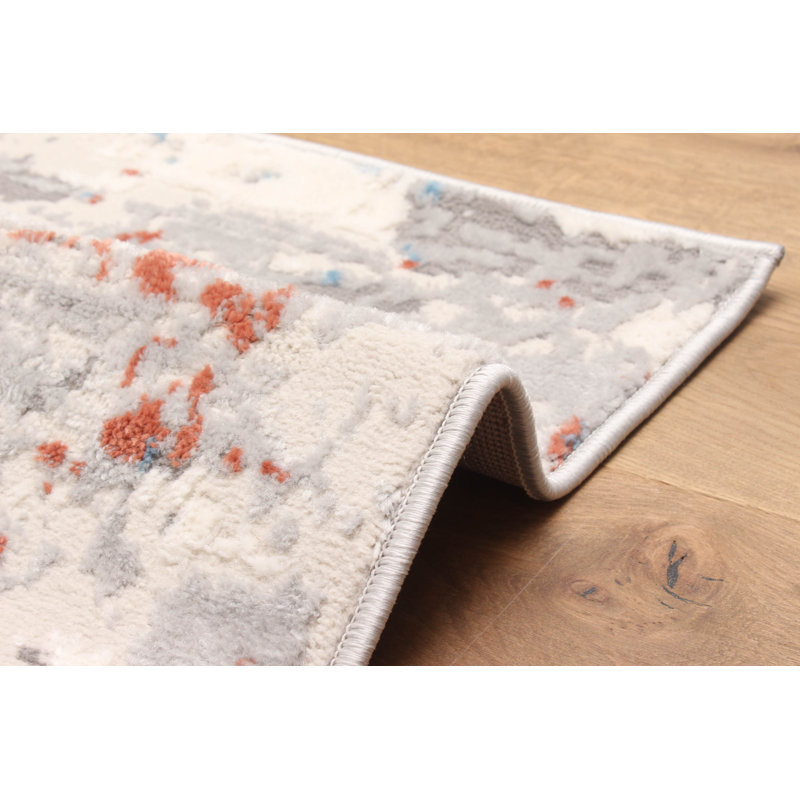Arlo Ivory Rug, Rectangle 5' x 8'