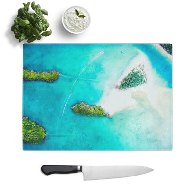 Speedboats in Thailand Chopping Board
