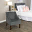 Daryann 63.5Cm Wide Upholstered Velvet Armchair-128783064-128783251