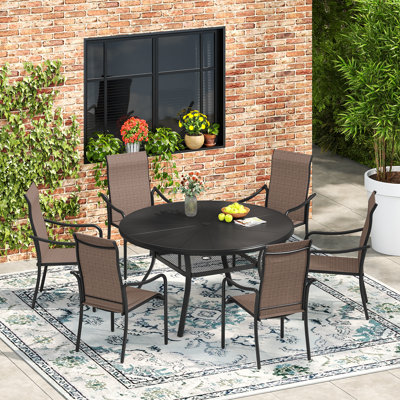 Outdoor Stacking Dining Armchair
