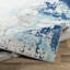 Tapis bleu foncé / turquoise / gris Hoggan-451237263