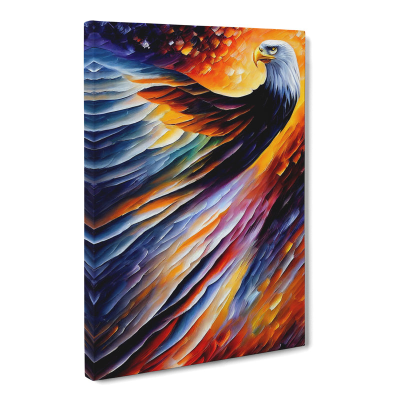 Silsbee Eagle Vol.1 - Wrapped Canvas Print, 50cm H x 35cm W x 3cm D