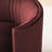 Velvet Upholstered Rolling Dining Chairs with Wheels-1733268951