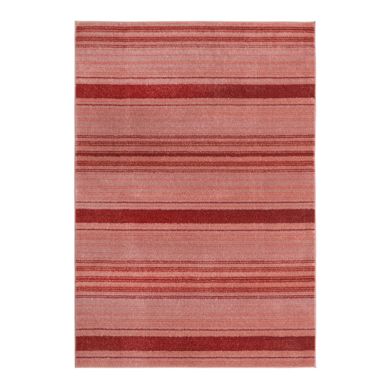 Osteen Striped Indoor Rug, Rectangle 5'3" x 8'