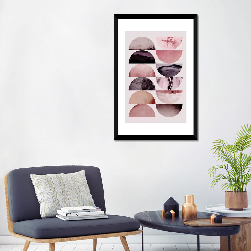 « graphic xl », reproduction d’impression sur toile tendue, H 24 po x l 16 po x P 1 po, Papier d'art encadré noir, Blanc