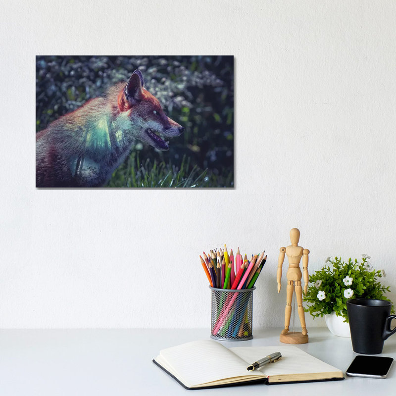 Hungry 1 Piece Wrapped Canvas Wall Art, 20.32cm H x 30.48cm W x 1.91cm D