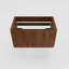 Meuble-lavabo flottant mural en noyer rayé 30 po Etna pour salle de bain moderne, KD-1862430688