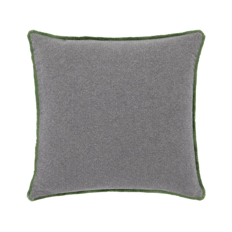 Lemiroen Decorative Pillow, Olive/Blue/Black