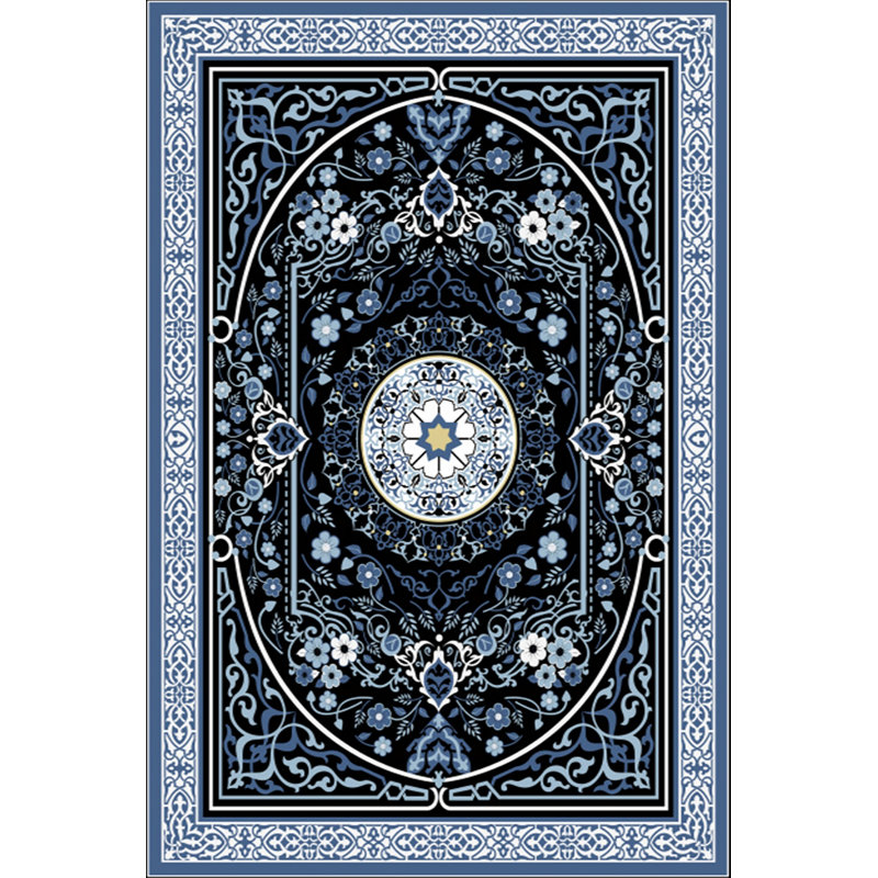 Luxurious Non-Slip Woven Carpet, 100% Velvet Fabric, 31.5 x 47.2 inches | Antibacterial, 13.5 mm Total Height, Machine Washable | Ideal for Living Room, Bedroom & Home Decor, Soft & Durable Design