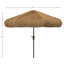 Parasol de plage de 130 po Neshet