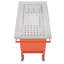 Table de soudage robuste avec surface de travail de 40 po x 24 po, capacité de charge statique de 800 lb, trous de précision et empattement mobile pour un atelier polyvalent.