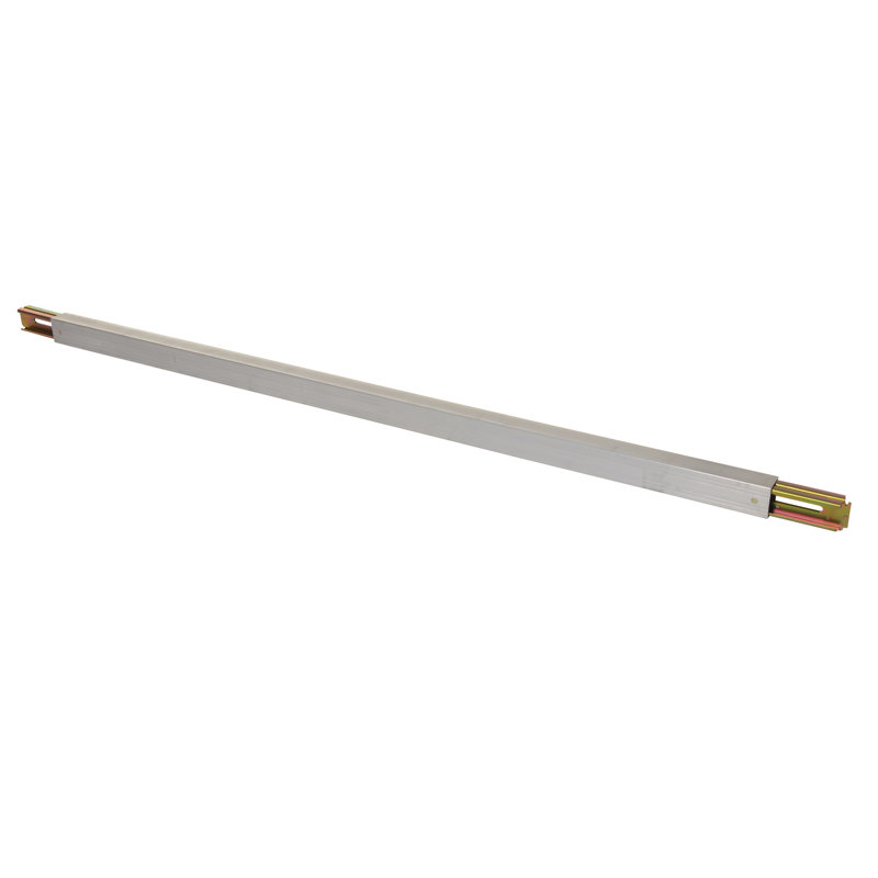 Rail en aluminium une pièce, H 3,25 po x l 92 po x P 2,62 po