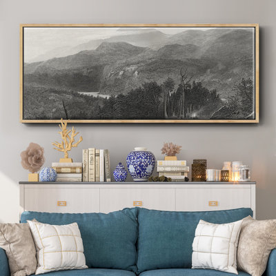 The Smoky Mountains- Framed Canvas