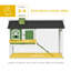 Dalessandro Weather Resistant Rabbit Hutch