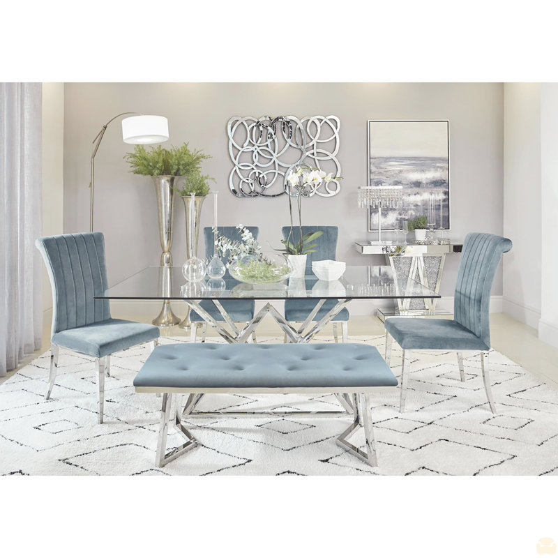Upholstered Tufted Bench