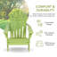 Chaise Adirondack en bois massif Bremment-570634755