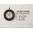 Clocks, 20" Round, Wall Clock, Antique Brown, Transitional