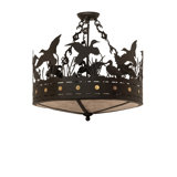 Ducks In Flight 4 - Light Semi Flush Mount