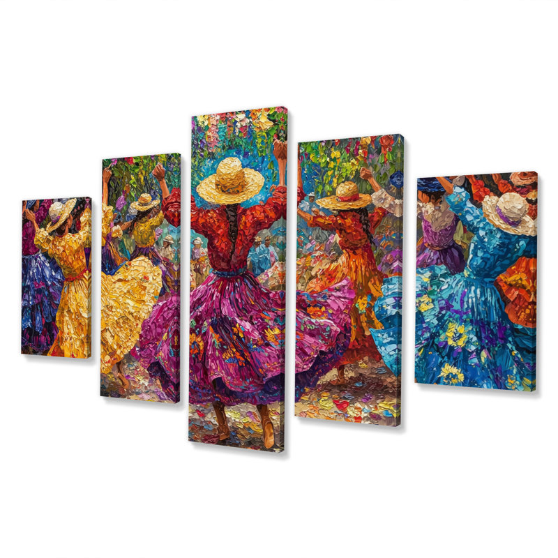 Fêtes mauves et célébrations au Salvador II - Ensemble d'art mural Salvador
