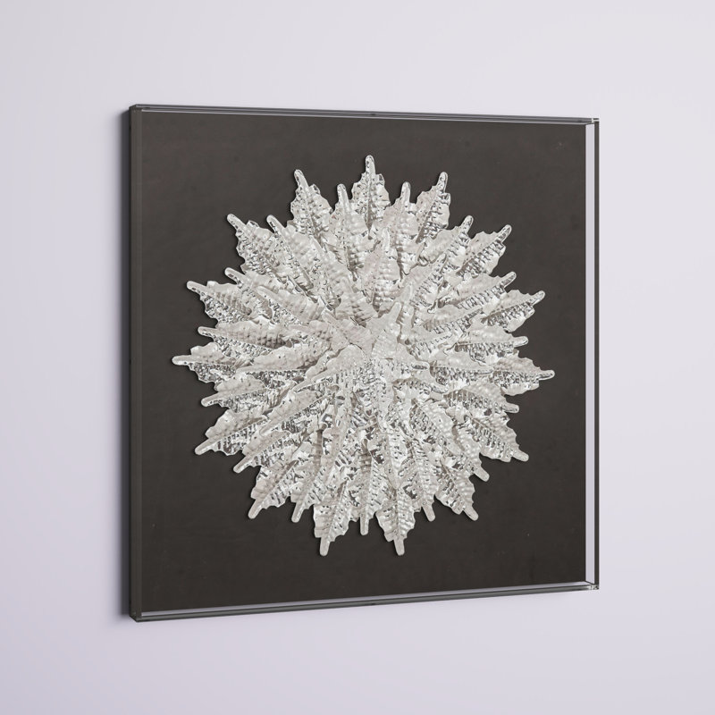 Décoration murale contemporaine contemporaine, Argent