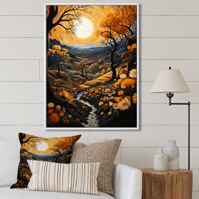 «Countryside Harvest Gold Autumn II», reproduction