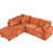 Chenille orange sélectionné