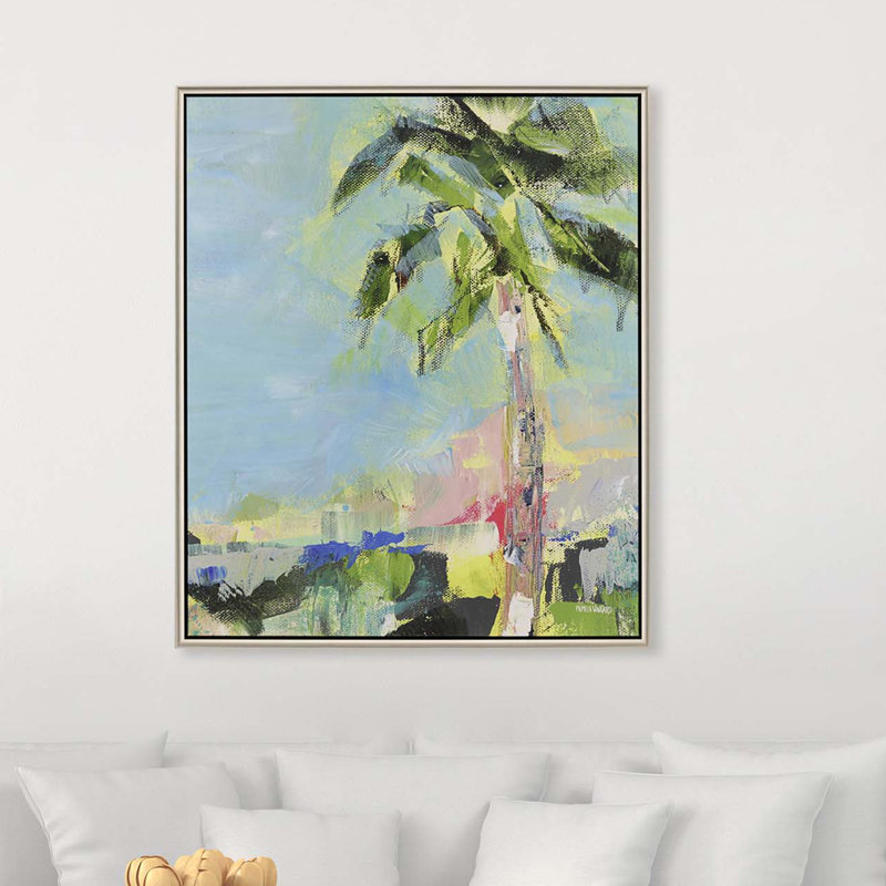 « good matin magnifique », peinture sur toile encadrée