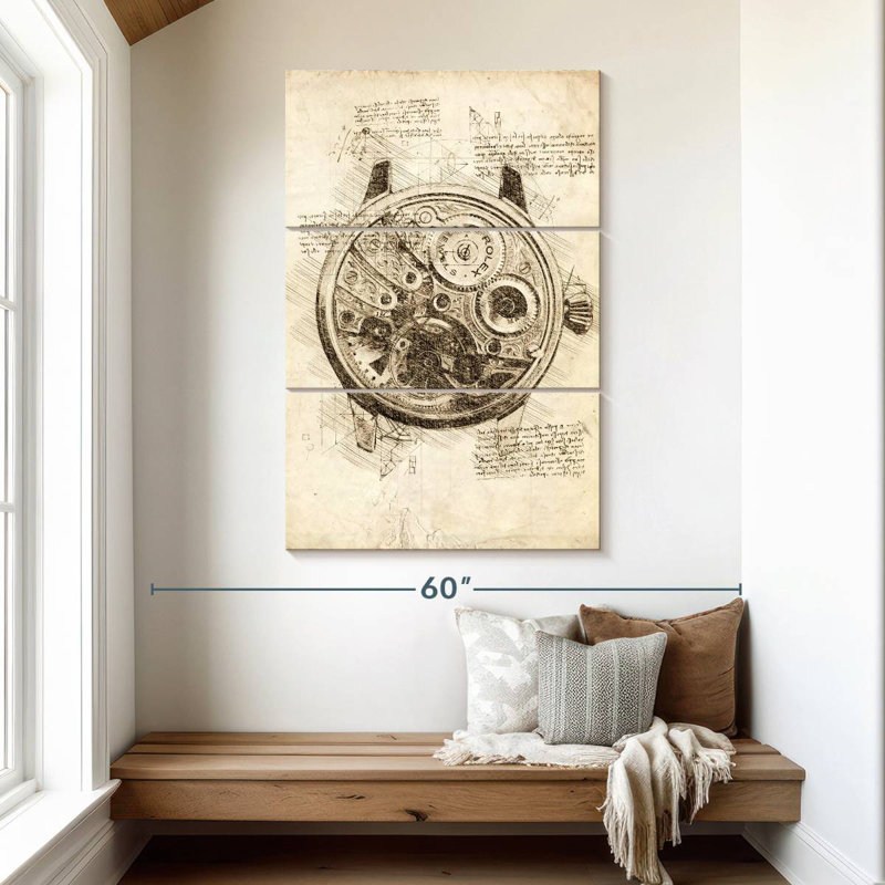 Old Rolex Inside, 50" H x 32" W