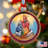 3.5'' Glass Holiday Shaped Ornament