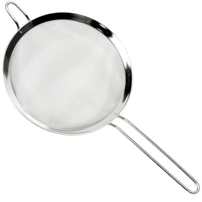 Stainless Steel Strainer, 8 Inch
