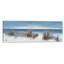 Sur la plage - peinture panoramique sur toile tendue