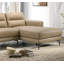 Ensemble de canapé modulaire en cuir taupe 2 pièces-2051033839